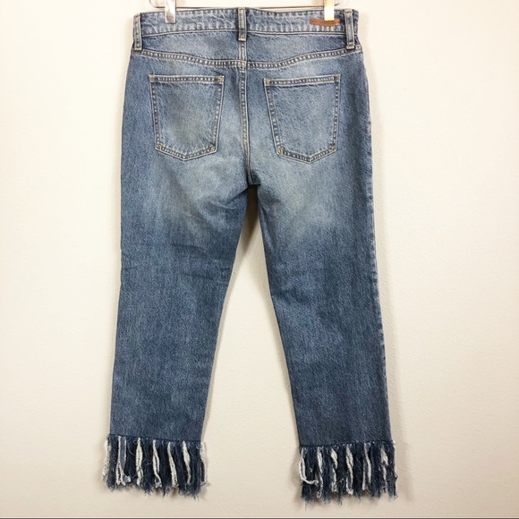 Anthropologie |  ‘Hyphen’ Crop Fringe Hem Jean - Picture 7 of 7
